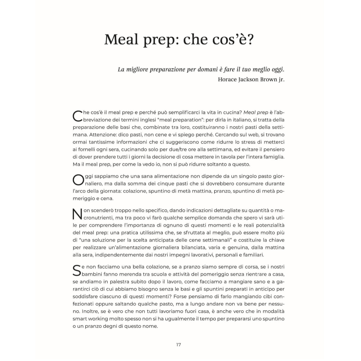 Organizzarsi in cucina con il meal prep.